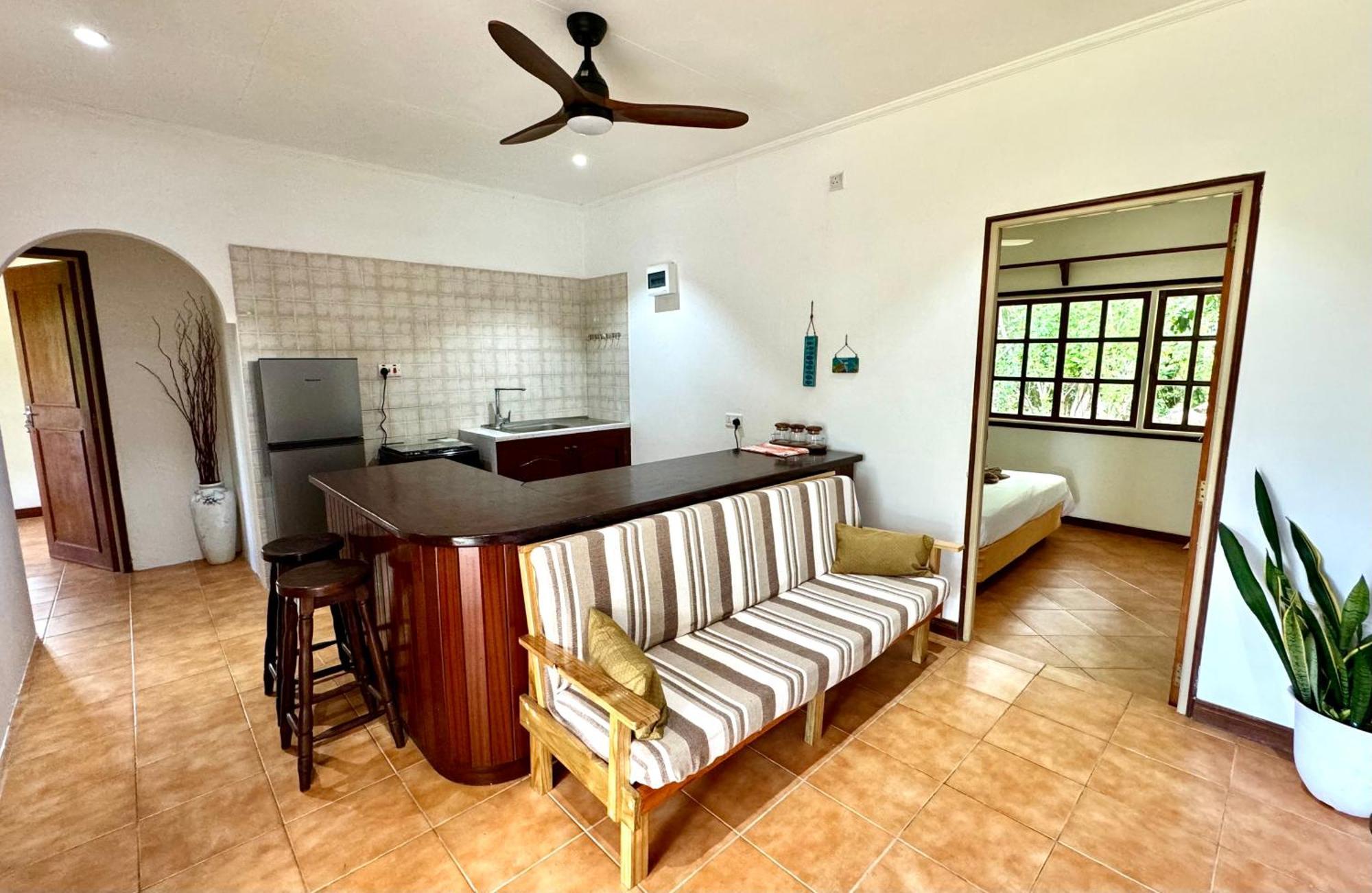Ferienwohnung Jardin Marron Baie Sainte Anne Exterior foto