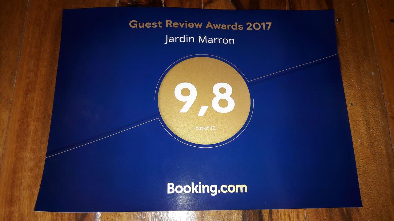 Ferienwohnung Jardin Marron Baie Sainte Anne Exterior foto